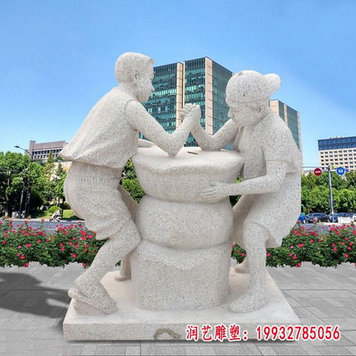 校园石雕景观柱 太原花岗岩景观雕塑制作厂